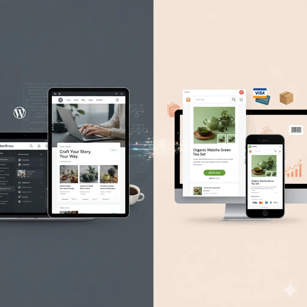 WordPress and Shopify Website Development in Vijayawada