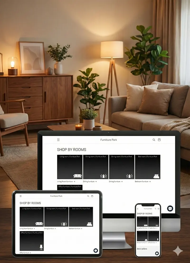 Furniture Park Web Design